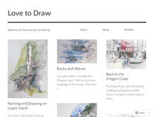Tablet Screenshot of love-to-draw.com